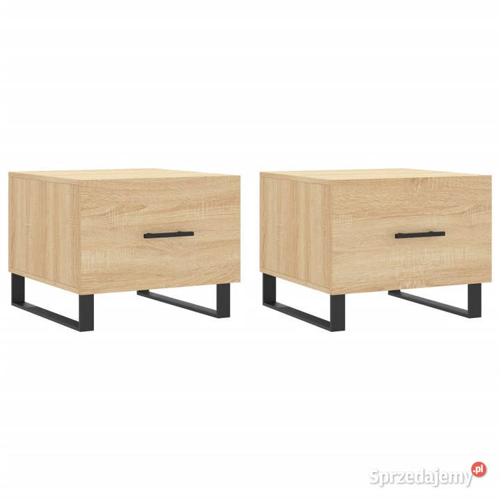 Stoliki kawowe 2 dąb sonoma 50x50x40 WM829451 mazowieckie Warszawa