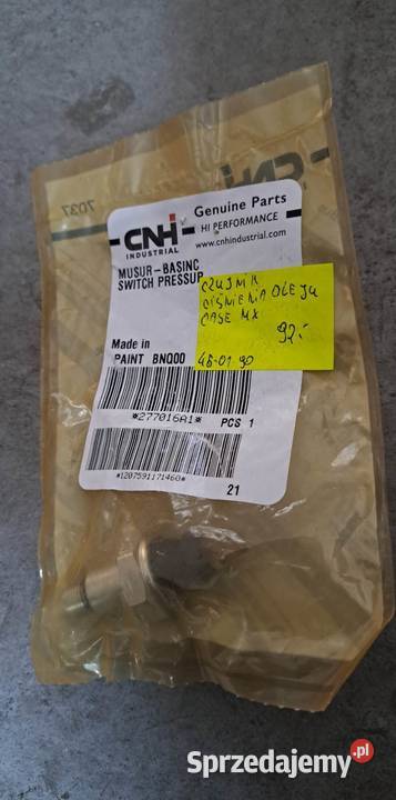 CZUJNIK OLEJU CIŚNIENIA CASE MX CNH 227016A1 Bełżyce