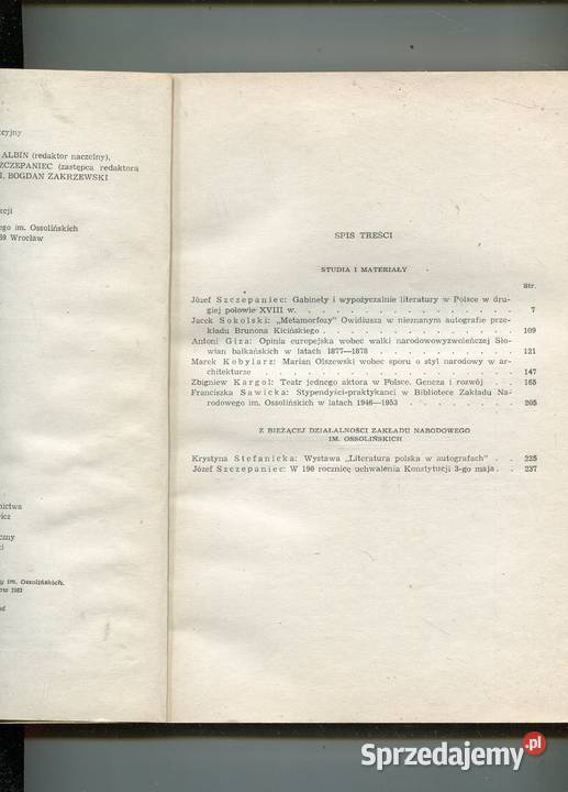 Ze Skarbca Kultury z37 Szczecin sprzedam