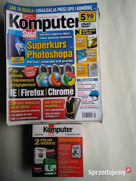 Komputer Świat Rocznik 2011 Komplet 26 numerów z małopolskie Limanowa