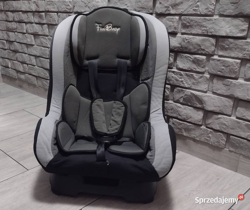 fotelik samochodowy 0 18 Fun Baby Gabi szary małopolskie Libiąż
