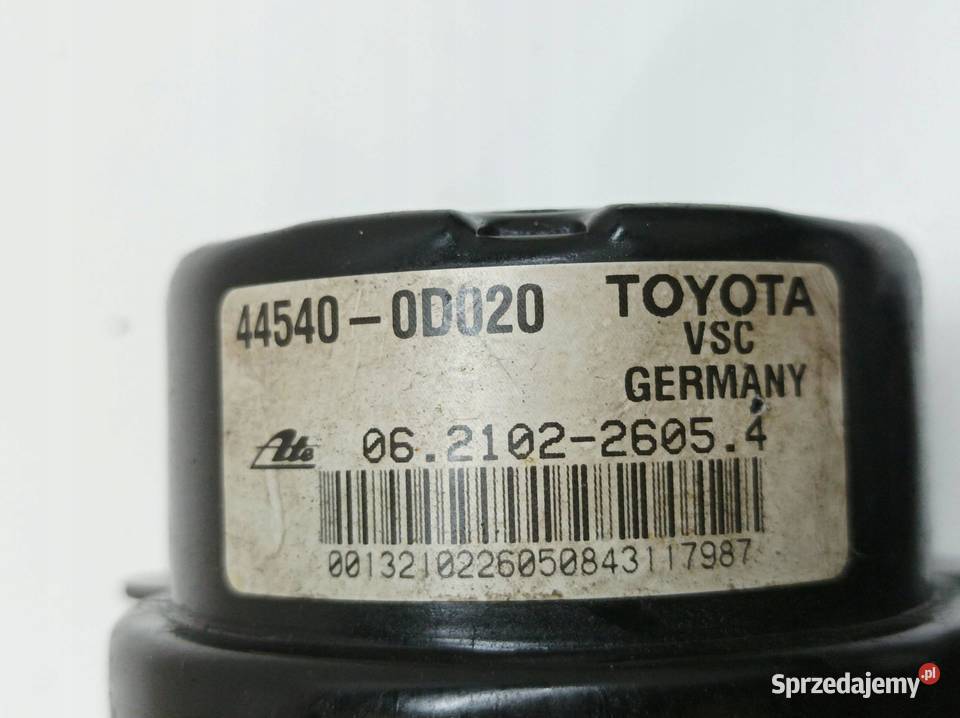 POMPA ABS 445400D020 895410D100 Toyota Yaris III świętokrzyskie