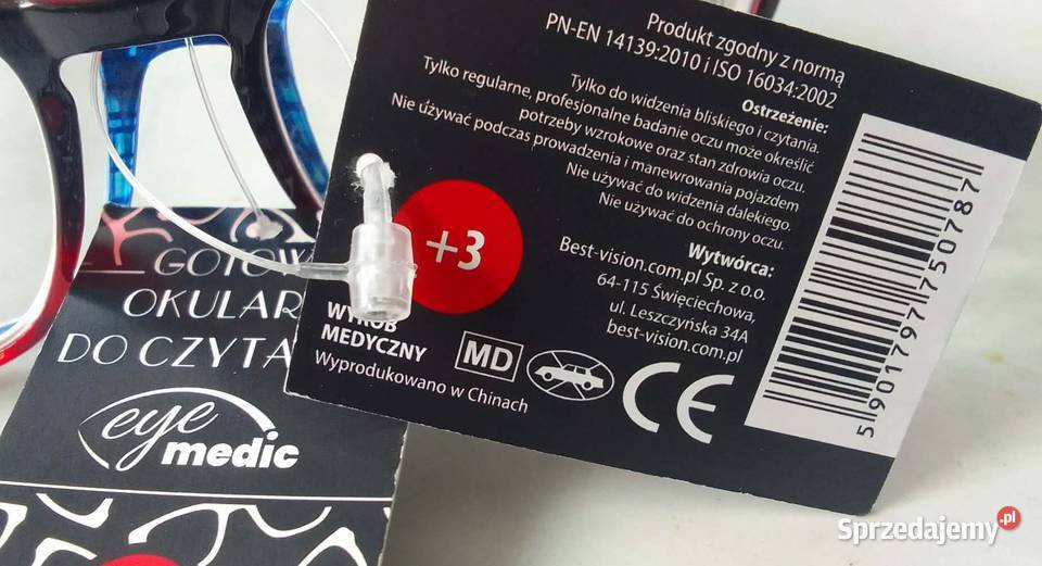 Okulary do czytania 300 EyeMedic Wyrób medyczny
