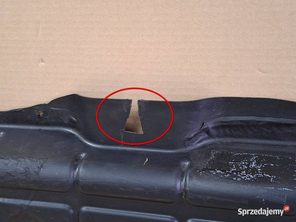 DACIA DUSTER II OSŁONA PŁYTA POD SILNIK ORYGINAŁ Bieleń