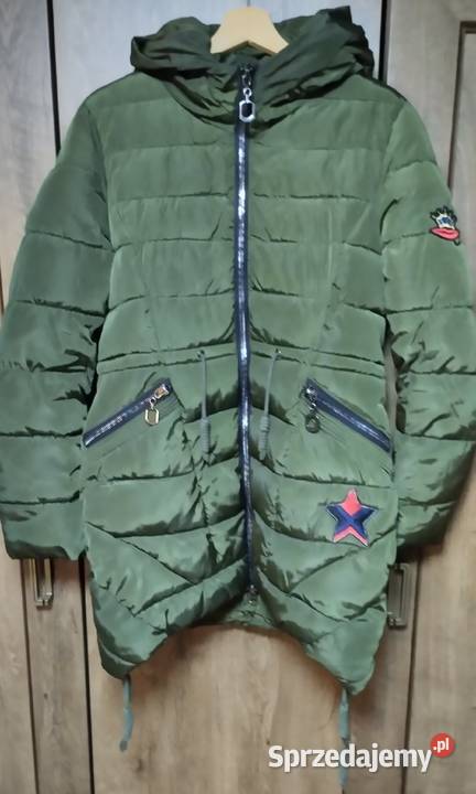 Ciemna zielona kurtka SWest zielony Moda i Styl Warszawa