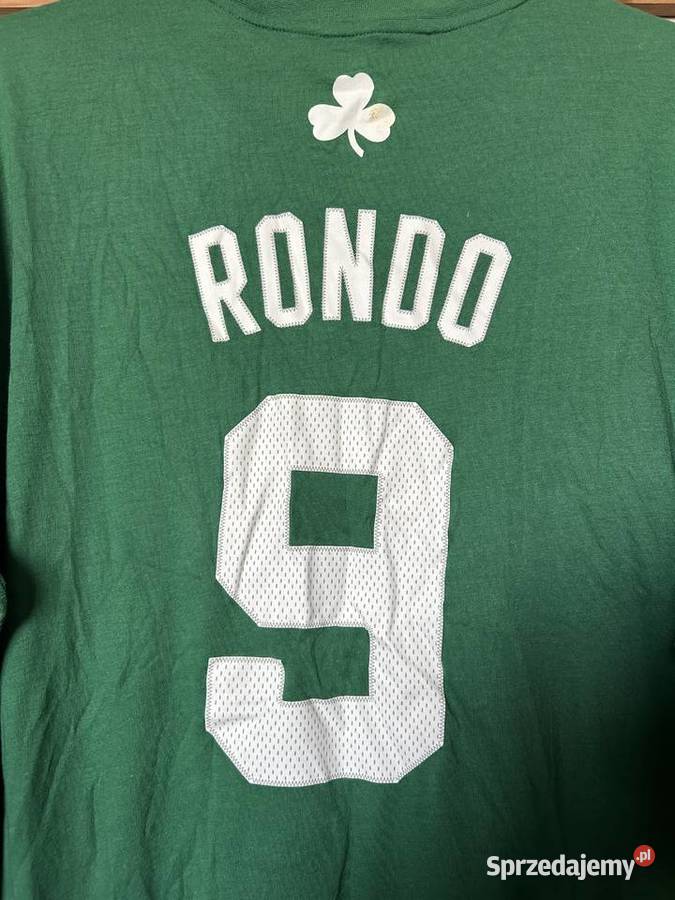 Vintage BOSTON CELTICS 9 RONDO 2XL adidas UNIKAT Wrocław
