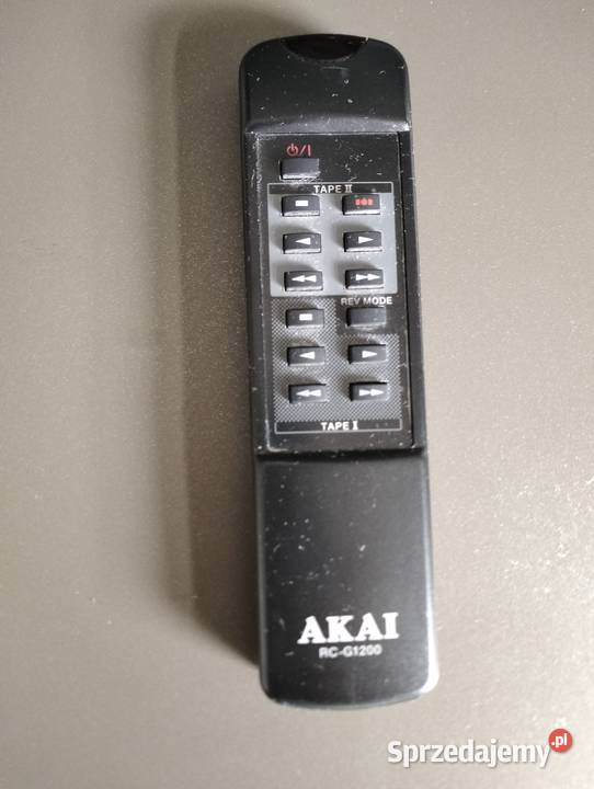 Deck Akai DX1200 z pilotem Magnetofony Wodzisław Śląski