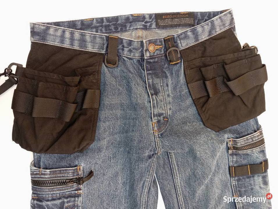 Nowe spodnie robocze Dunderdon Workwear gruby