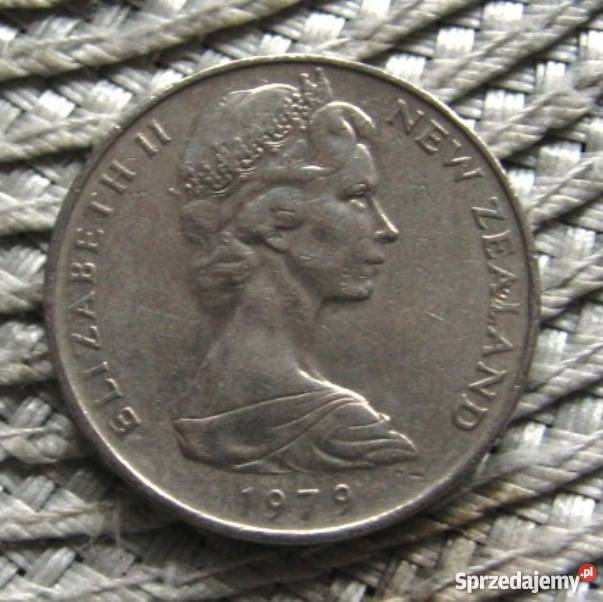 Nowa Zelandia 20 Centów 1977r Kalisz