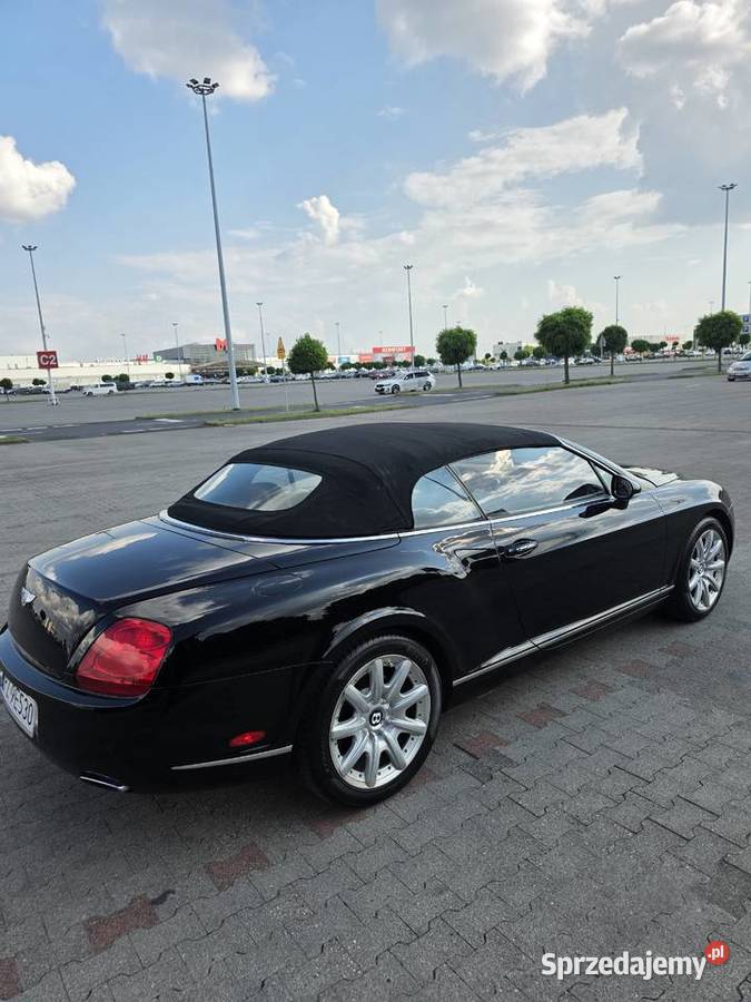 Bentley Continental GTC 60 W12 BiTurbo 2008 nieuszkodzony Poznań