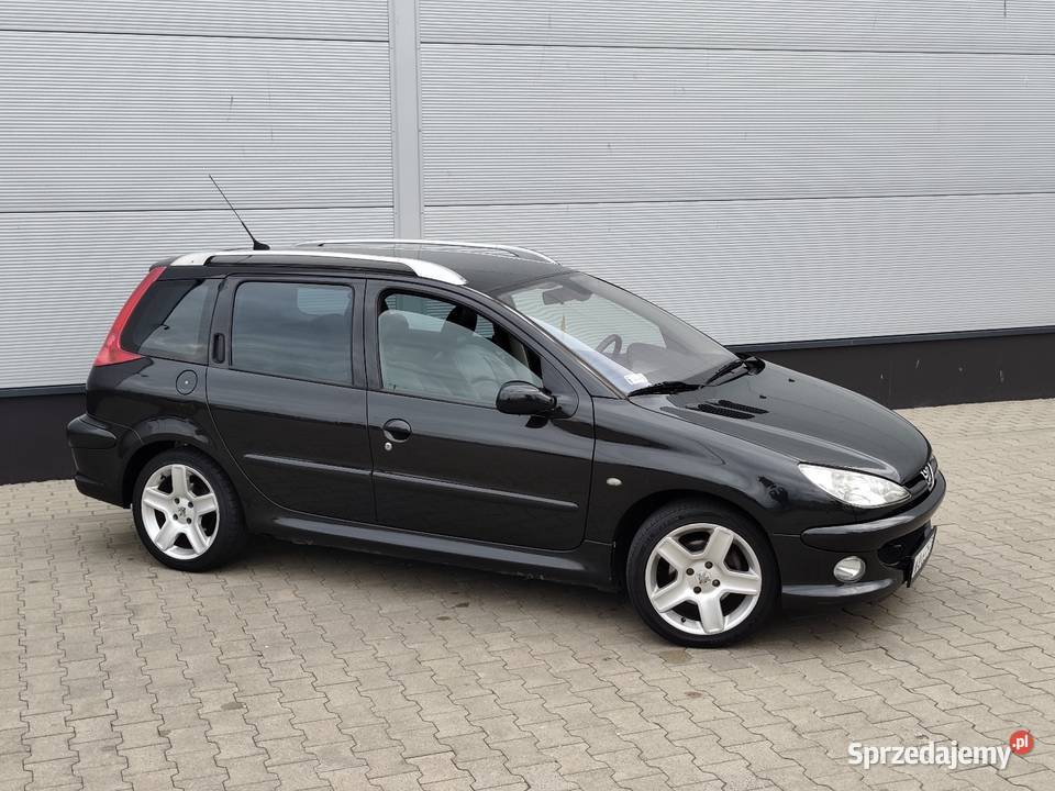 Peugeot 206 sw 16 Benz Śliczny skóra climatronik manualna Wołomin sprzedam