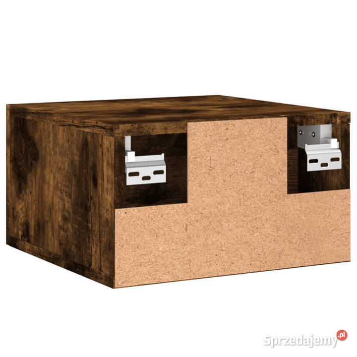 Wisząca szafka nocna przydymiony dąb 35x35x20 Pozostałe