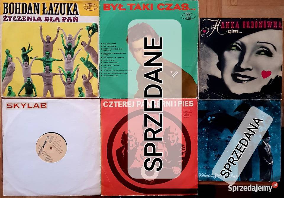 Zestaw winyli na gramofonDyskografia Polski POP mazowieckie Warszawa