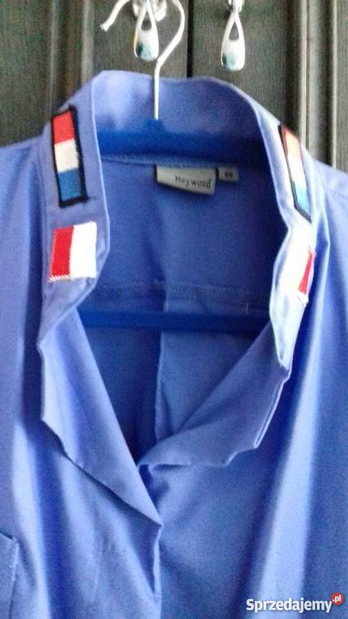 Bluzy kucharzy z flagami Francji i Polski 2 Iława