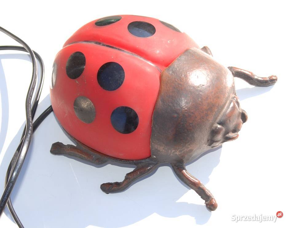 Stara lampa lampka biedronka antyk Cieszyn