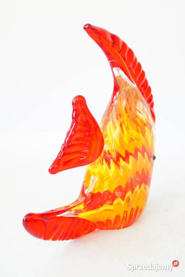 Figura szklana figura Murano style ryba rybka