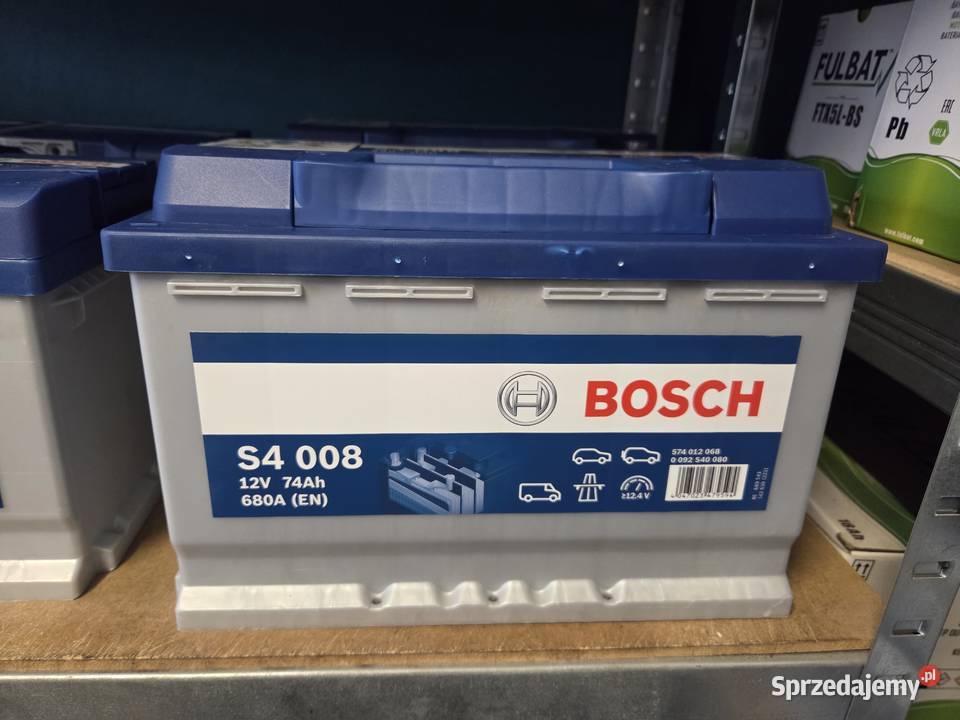Akumulator Bosch s4 74ah 680a AkuPlus osobowe