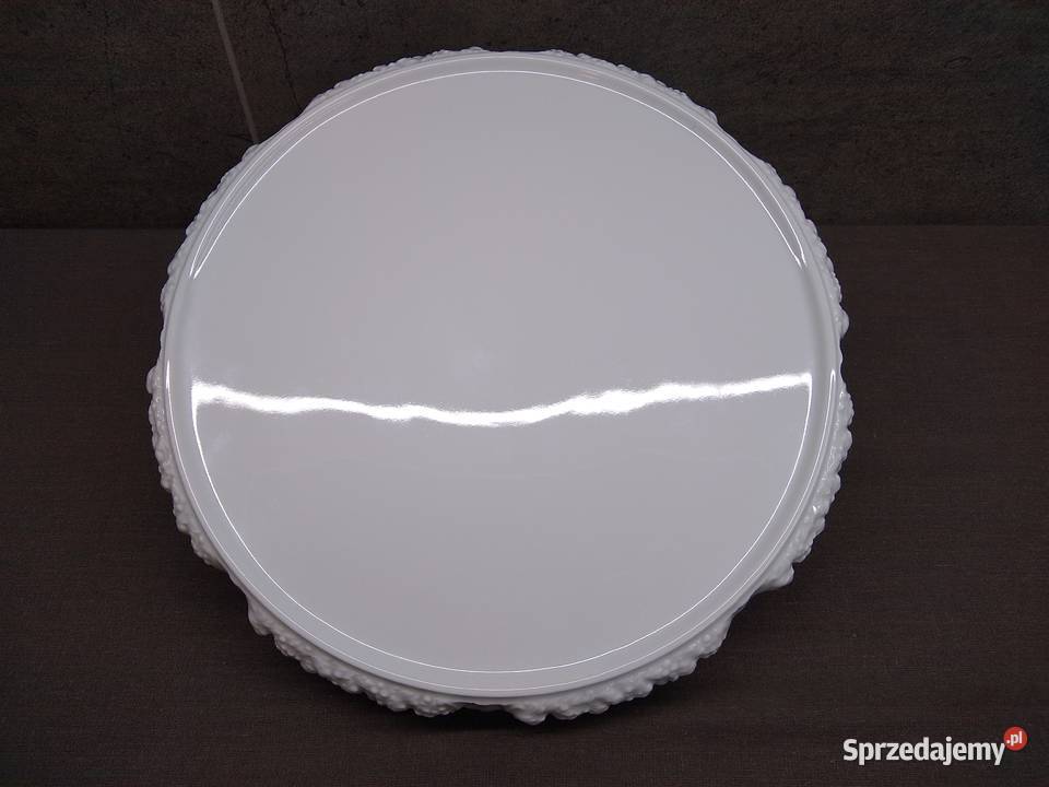 Tortownica na nóżkach Rosenthal Biała Maria Kalisz