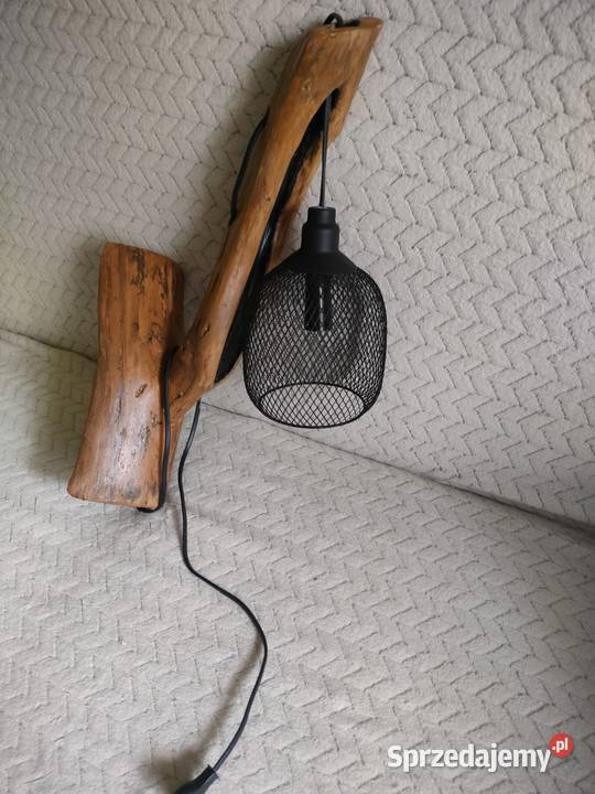 Wisząca lampka kinkiet
