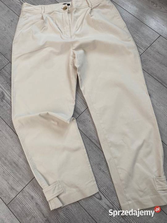 Massimo Dutti spodnie chinosy orginalne 44 brązowy/beżowy Gdańsk