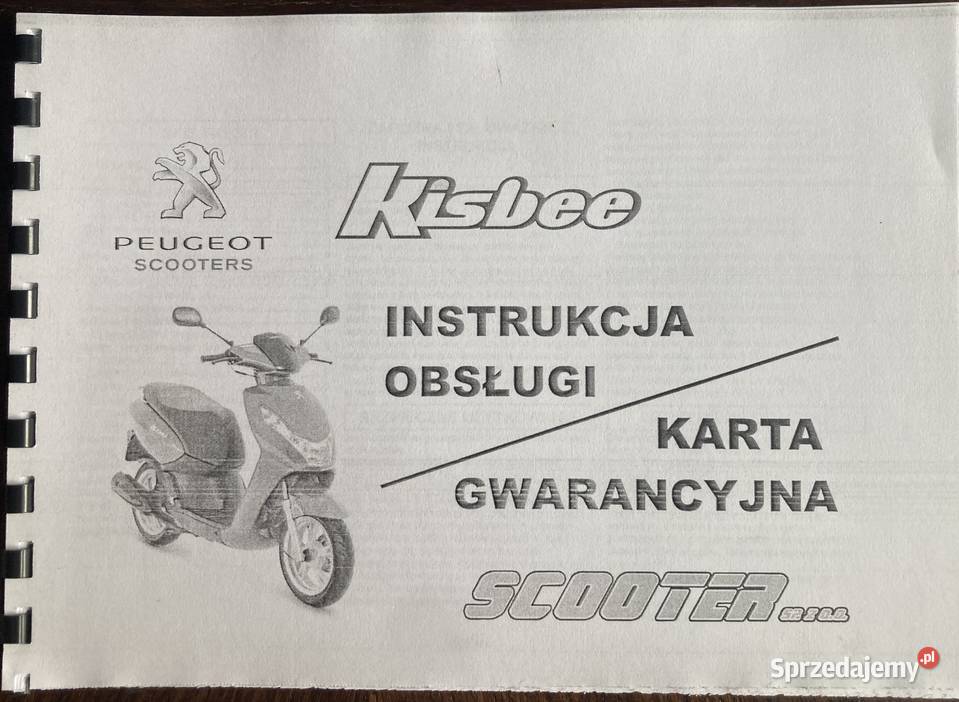 Sprzedam skuter Peugeot Kisbee śląskie Katowice
