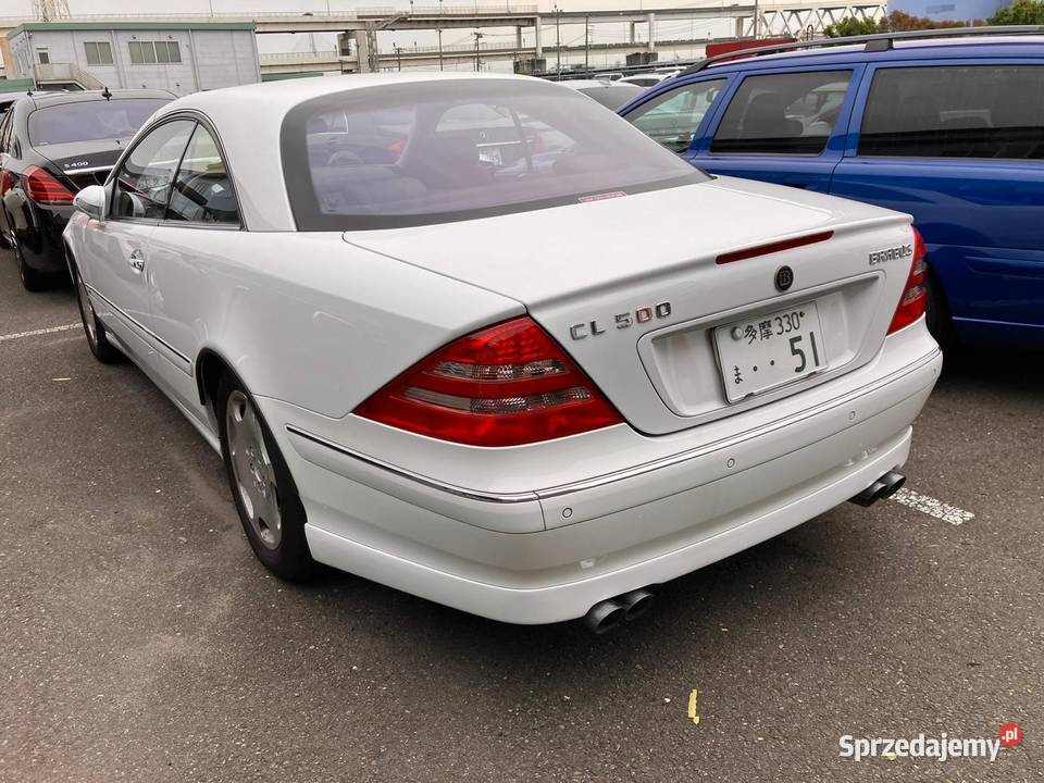 Mercedes Benz CL 500 W215 Brabus V8 Głusk