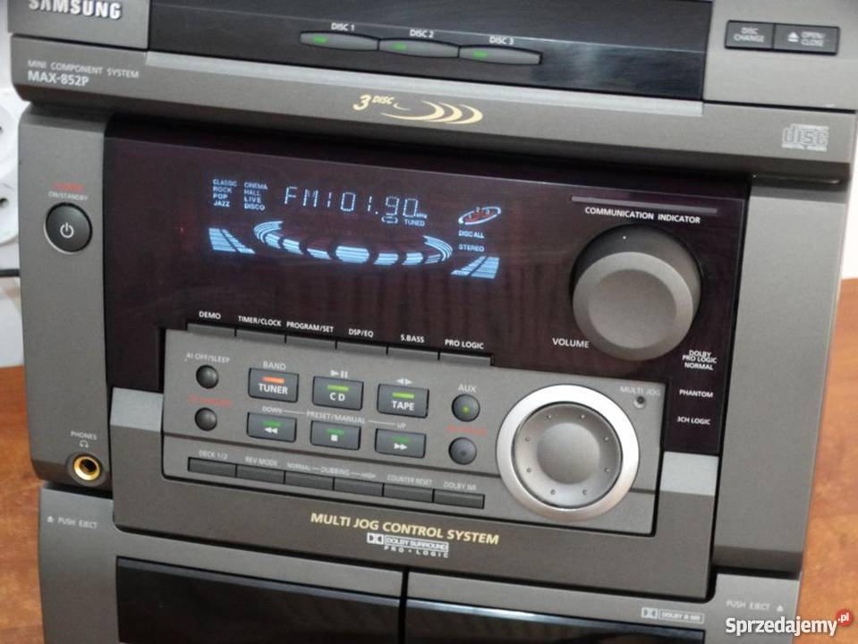 Wieża Samsung 852P mocna 130 watWYSYŁKA Jasło