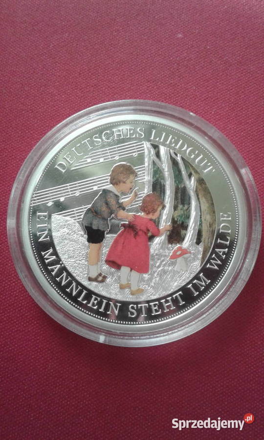 Medal Numizmat Dzieci Srebro Emalia Numizmatyka wielkopolskie Konin