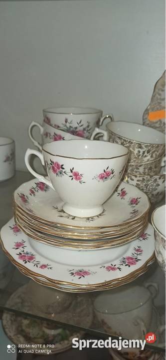 filiżanka z talerzykiem deserowym Royal Vale Gdańsk