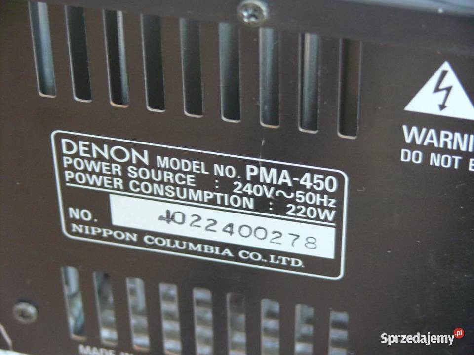 Wzm Denon PMA450 Vintage WYSYŁKA Jasło