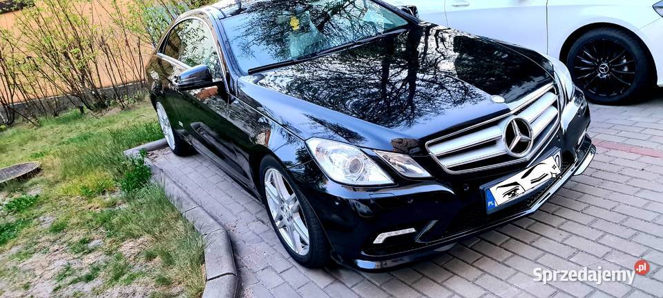 Mercedes E350 Coupe AMG panorama Harman Zamiana elektryczne szyby