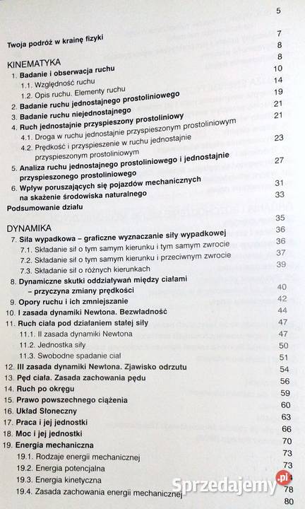 Fizyka i astronomia Mechanika ciepło Moduł 2 G F Podręczniki Chełm
