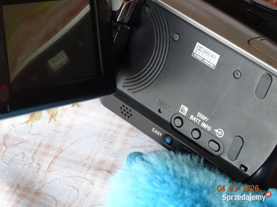 Kamera Sony Handycam DCRSR45 Hybrid HDD 40x zoom Biała Podlaska