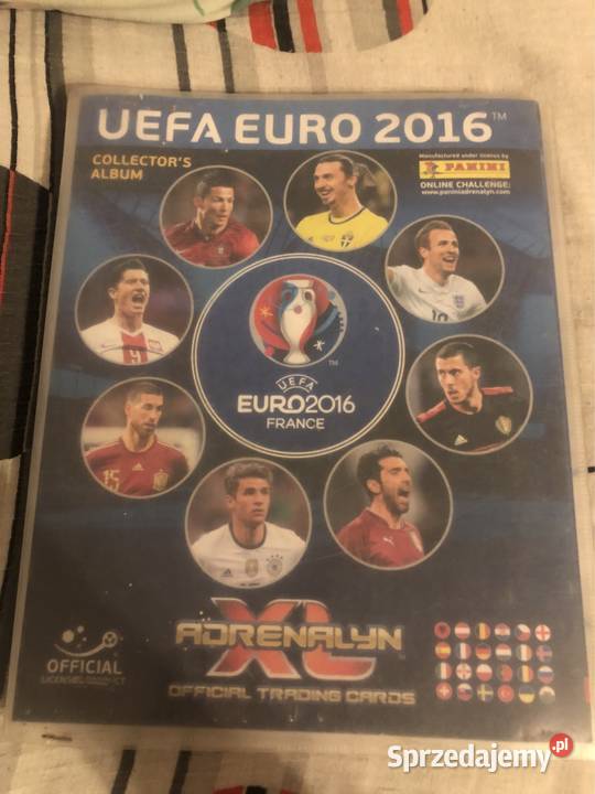 Album z kartami z 2016r Wieluń-Zalesie