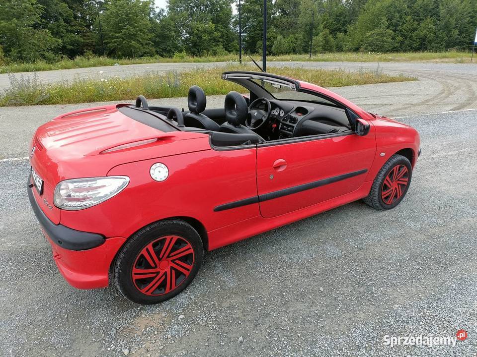 Peugeot 206 CC Cabrio 16 Automat skóry dolnośląskie Kłodzko