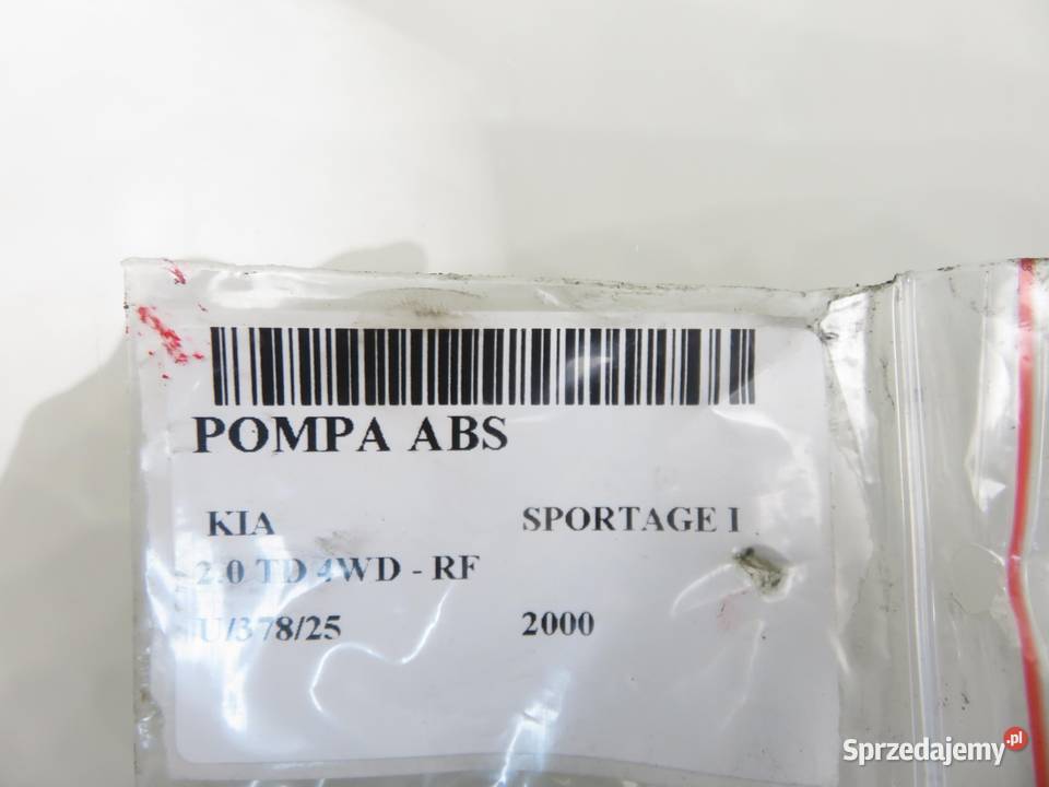 POMPA ABS KIA SPORTAGE I 0K084A43780A sprzedam