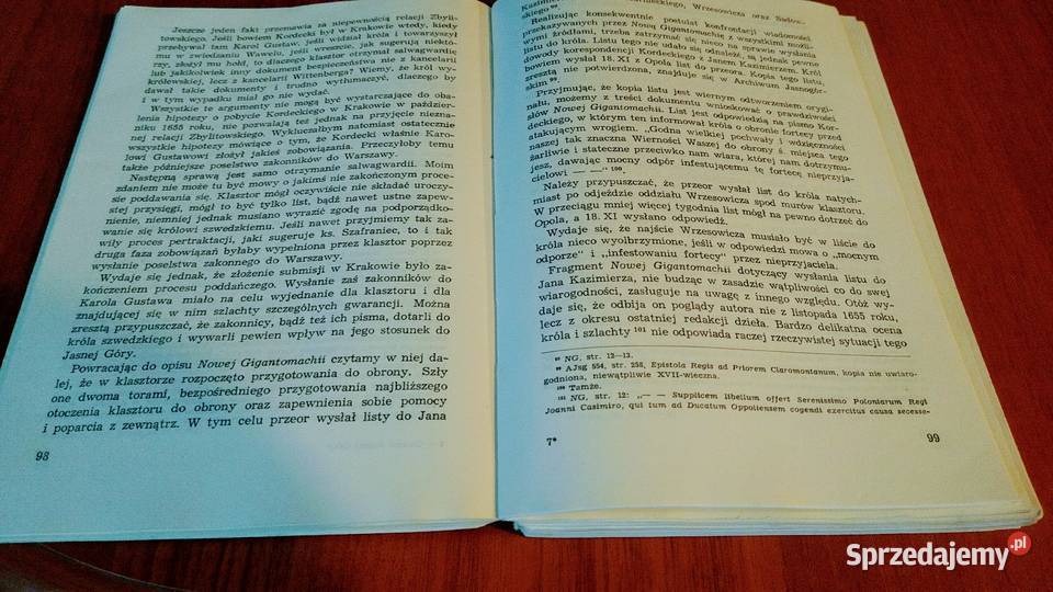 Pierwszy opis obrony Jasnej Góry w 1655 r Adam Gdańsk