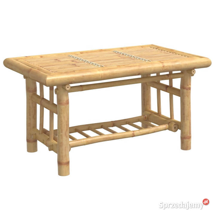 Stolik kawowy 70x45x36 bambusowy WM368045 mazowieckie Warszawa
