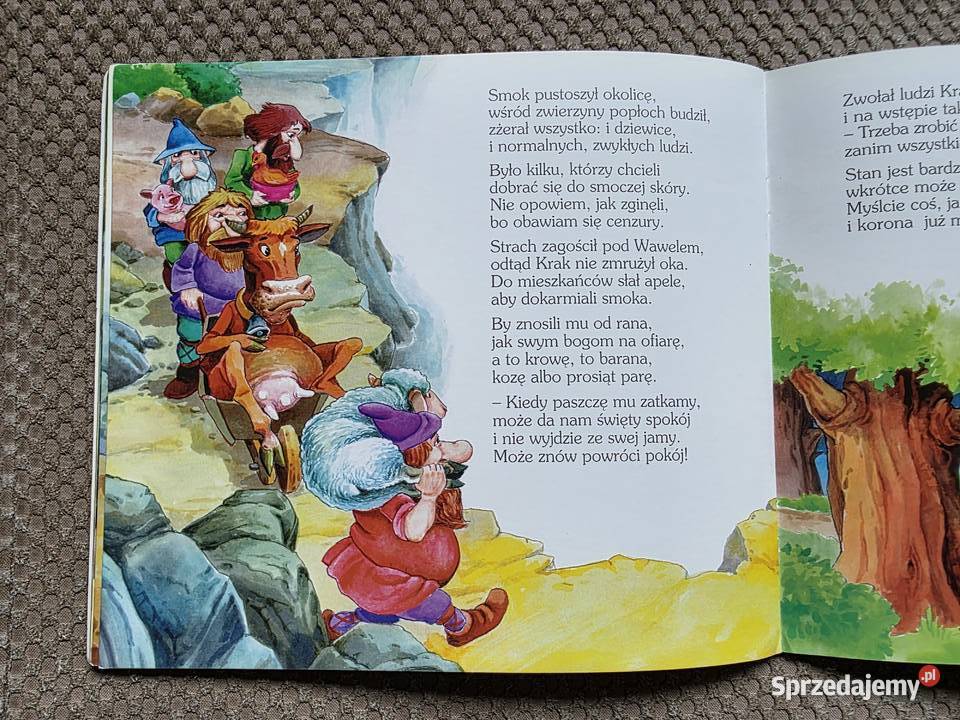 Bajka o smoku i Kraku i o tym powstał Kraków sprzedam
