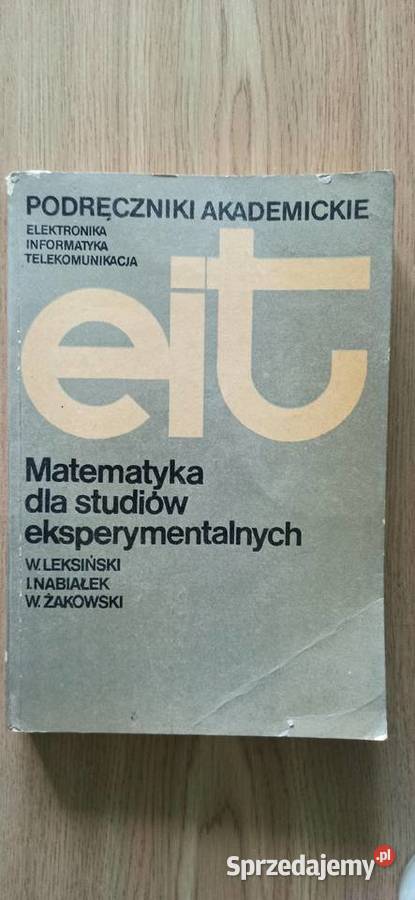 Matematyka studiów eksperymentalnych Kraków