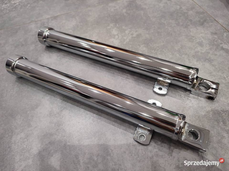 Oryginalne lagi golenie nowy chrom WSK Mińsk Mazowiecki