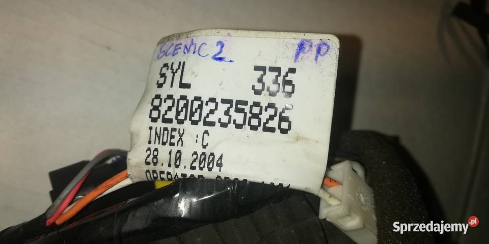 wiązka drzwi przód prawa Renault Scenic 2 i łódzkie Piotrków Trybunalski