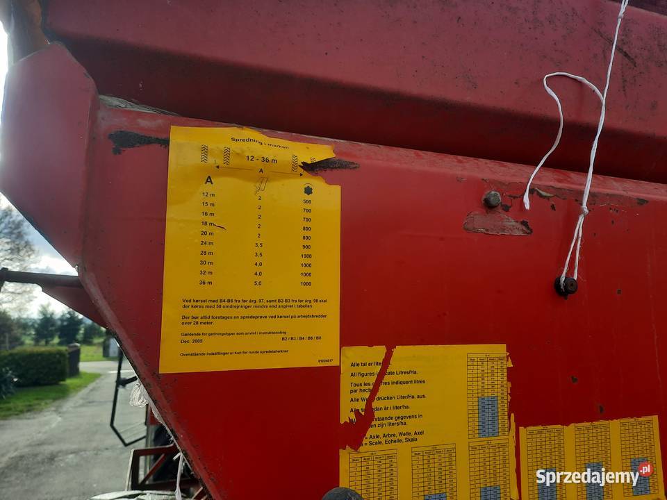 Rozsiewacz bredla 6 ton