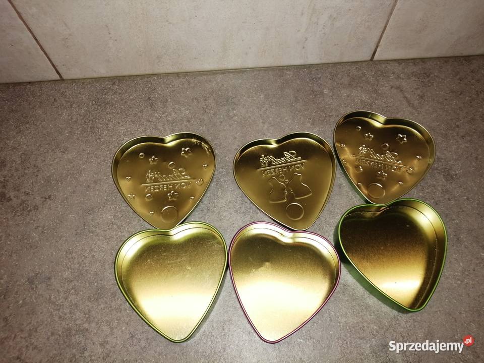 Puszka metalowa serce Lindt 3 Pozostałe Siemianowice Śląskie sprzedam