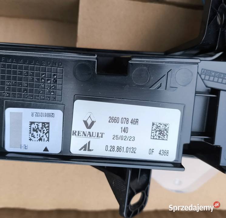 RENAULT CAPTUR I LIFT LAMPA HALOGEN LED JAZDY Radom