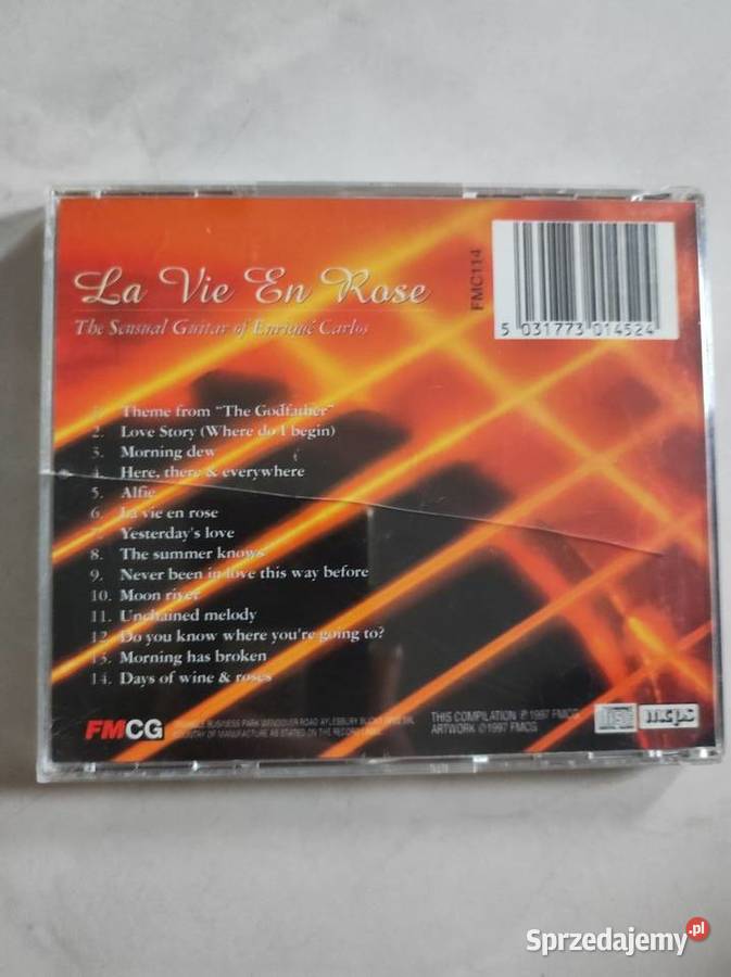 Enriqu Carlos La Vie En Rose The Sensual Guitar Kielce