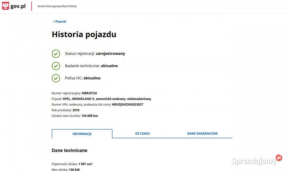 Opel Grandland X 20 Diesel Moc 177 Automat LED centralny zamek warmińsko-mazurskie Elbląg sprzedam