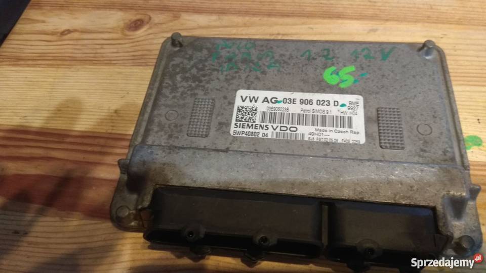Komputer VW SEAT SCODA 03E906023D Układ elektryczny Margonin