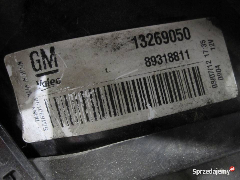 OPEL ANTARA 08r lampa lewa tył 13269050