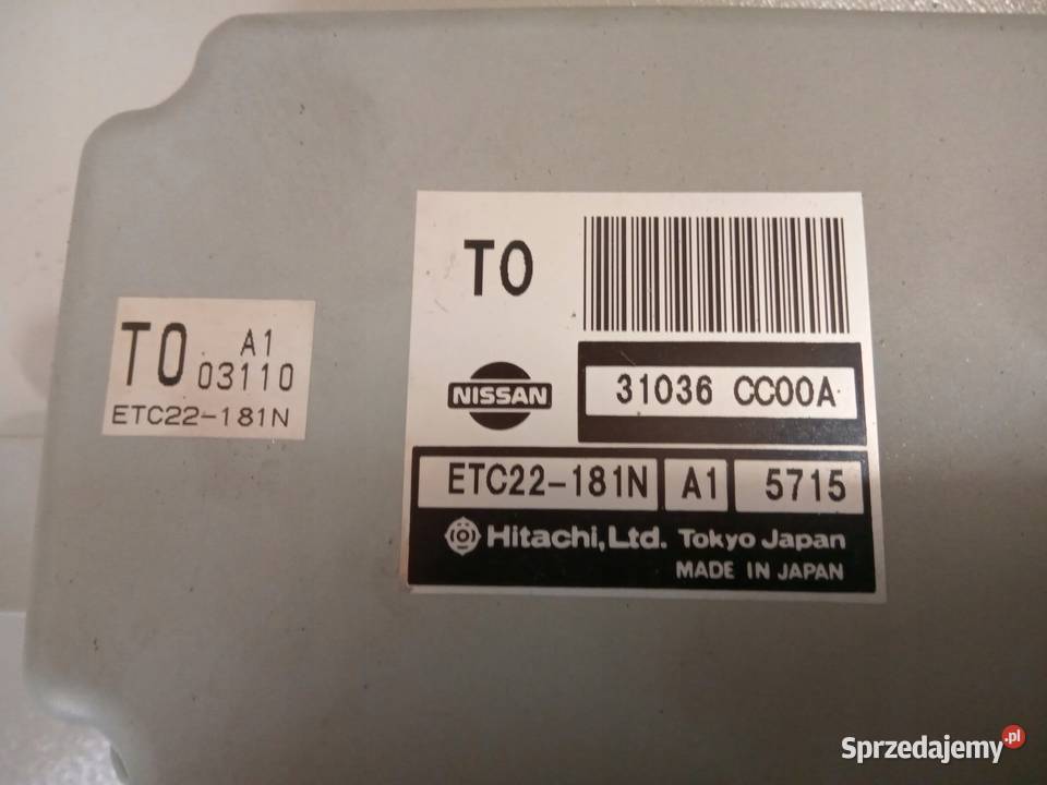 MODUŁ STEROWNIK SKRZYNI BIEGÓW NISSAN MURANO Z50 skrzynie biegów Nowy Tomyśl